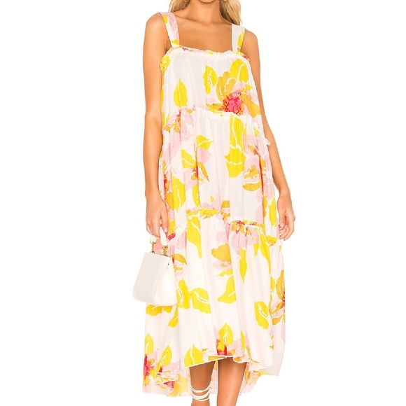 Free People Moonshine Midi Dress